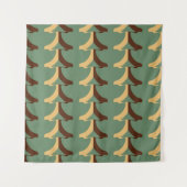 Seamless retro pattern with vertical elements abs wandkleed (Voorkant)