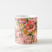 Seamless rococo pattern bouquet. Bakkerbeauty Koffiemok (Center)