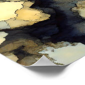 Seamless Speckled Crystalline Fabric Pattern Poster (Hoek)