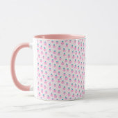 Seamless Strawberry Pattern – Pastel Pink Cute  Mok (Links)