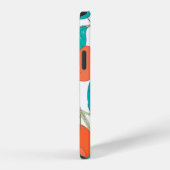 Seamless texture with fruits and leafs iPhone hoesje (Rechterkant)