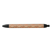 Seamless tiger stripe pattern zwarte inkt pen (Voorkant)