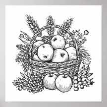 Seamless Tiling Coloring Art: Cottagecore Cozy