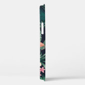 seamless tropical pattern with lush foliage, flow Case-Mate iPhone case (Achterkant / Rechts)