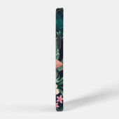 seamless tropical pattern with lush foliage, flow iPhone hoesje (Rechterkant)