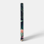 seamless tropical pattern with lush foliage, flow iPhone hoesje (Linkerkant)