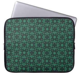 Seamless vintage. Background with beautifu Laptop Sleeve