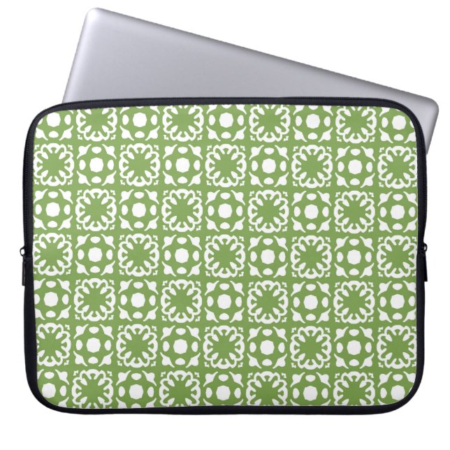 Seamless vintage. Background with beautifu Laptop Sleeve (Voorkant)