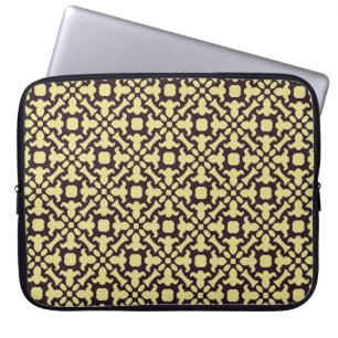 Seamless vintage. Background with beautifu Laptop Sleeve