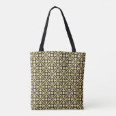 Seamless vintage. Background with beautifu Tote Bag (Achterkant)