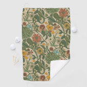 Seamless vintage botanical pattern  golfhanddoek (Insitu)