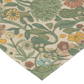 Seamless vintage botanical pattern  korte tafelloper (Hoek)
