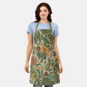 Seamless vintage botanical pattern  schort (Gedragen)