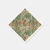 Seamless vintage botanical pattern  servet (Hoek)