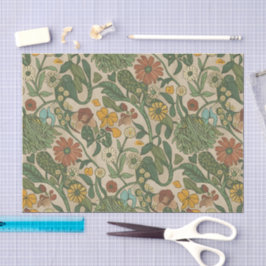 Seamless vintage botanical pattern  tissuepapier