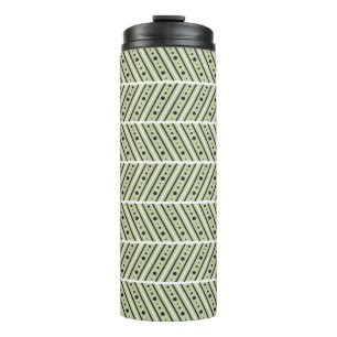 Seamless vintage decorative hand drawn pattern. En Thermosbeker