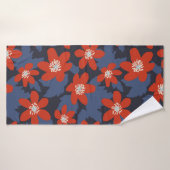 Seamless vintage pattern in Scandinavian style wit Badhanddoek (Badhanddoek)