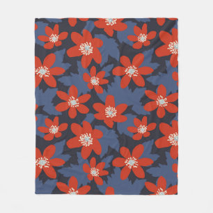 Seamless vintage pattern in Scandinavian style wit Fleece Deken