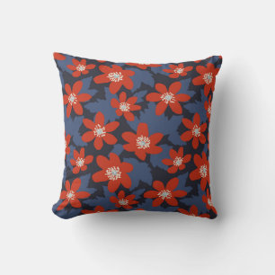 Seamless vintage pattern in Scandinavian style wit Kussen