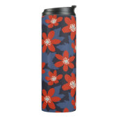 Seamless vintage pattern in Scandinavian style wit Thermosbeker (Gedraaid links)
