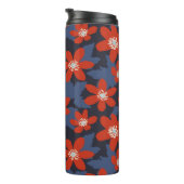 Seamless vintage pattern in Scandinavian style wit Thermosbeker (Geroteerd rechts)