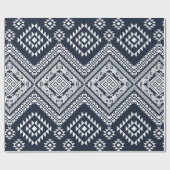 Seamless vintage Tribal Pattern Design. Stylish Mo Cadeaupapier (Vlak)