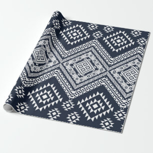 Seamless vintage Tribal Pattern Design. Stylish Mo Cadeaupapier