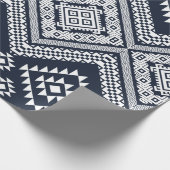 Seamless vintage Tribal Pattern Design. Stylish Mo Cadeaupapier (Hoek)
