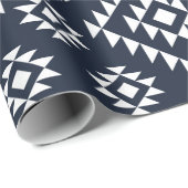 Seamless vintage Tribal Pattern Design. Stylish Mo Cadeaupapier (Rol Hoek)