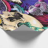 Seamless wallpaper pattern. Bright Magic Psychedel Cadeaupapier (Hoek)