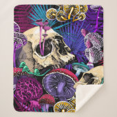 Seamless wallpaper pattern. Bright Magic Psychedel Sherpa Deken (Voorkant)