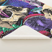 Seamless wallpaper pattern. Bright Magic Psychedel Sherpa Deken (3/4)