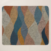 Seamless wavy pattern. Complicated hand-drawn orna Sherpa Deken (Voorkant (horizontaal))