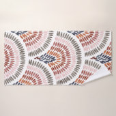 Seamless wavy pattern. Seigaiha design in polka do Badhanddoek (Badhanddoek)