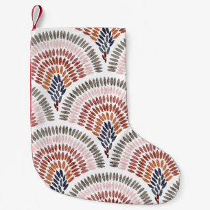 Seamless wavy pattern. Seigaiha design in polka do Kleine Kerstsok