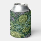 Seamless William Morris style floral pattern Blikjeskoeler (Blikje Voorkant)