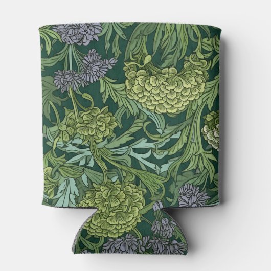 Seamless William Morris style floral pattern Blikjeskoeler (Achterkant)