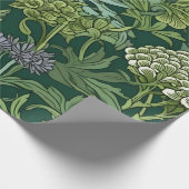 Seamless William Morris style floral pattern Cadeaupapier (Hoek)