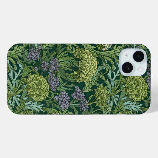 Seamless William Morris style floral pattern Case-Mate iPhone Case (Achterkant (horizontaal))