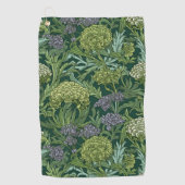 Seamless William Morris style floral pattern Golfhanddoek (Voorkant)