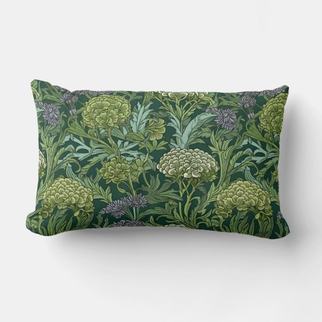 Seamless William Morris style floral pattern Kussen (Voorkant)