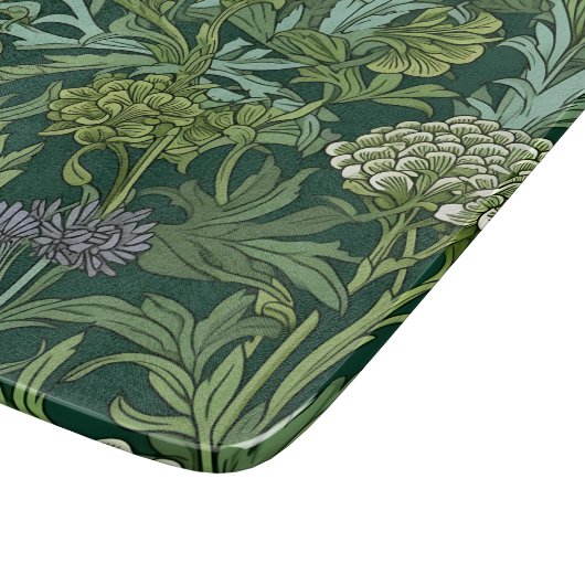 Seamless William Morris style floral pattern Snijplank (Hoek)