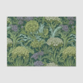 Seamless William Morris style floral pattern Tissuepapier (Voorkant)
