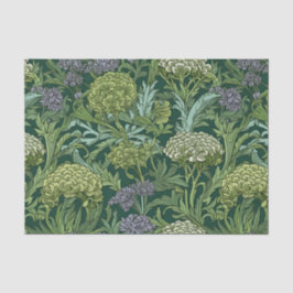 Seamless William Morris style floral pattern Tissuepapier