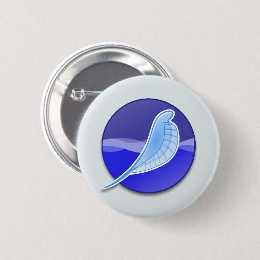 SeaMonkey-Logo Ronde Button 5,7 Cm (Voorkant /achterkant)