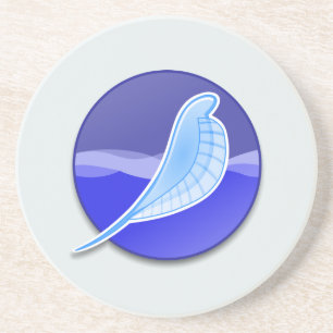 SeaMonkey-Logo Zandsteen Onderzetter