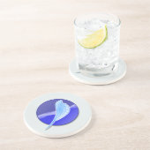 SeaMonkey-Logo Zandsteen Onderzetter (Zijkant)