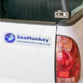 SeaMonkey-project - Horizontale Logo Bumpersticker (Op Truck)