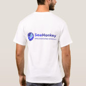 SeaMonkey-project - Horizontale Logo T-shirt (Achterkant)