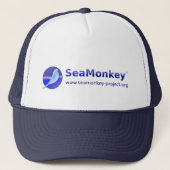 SeaMonkey-project - Horizontale Logo Trucker Pet (Voorkant)